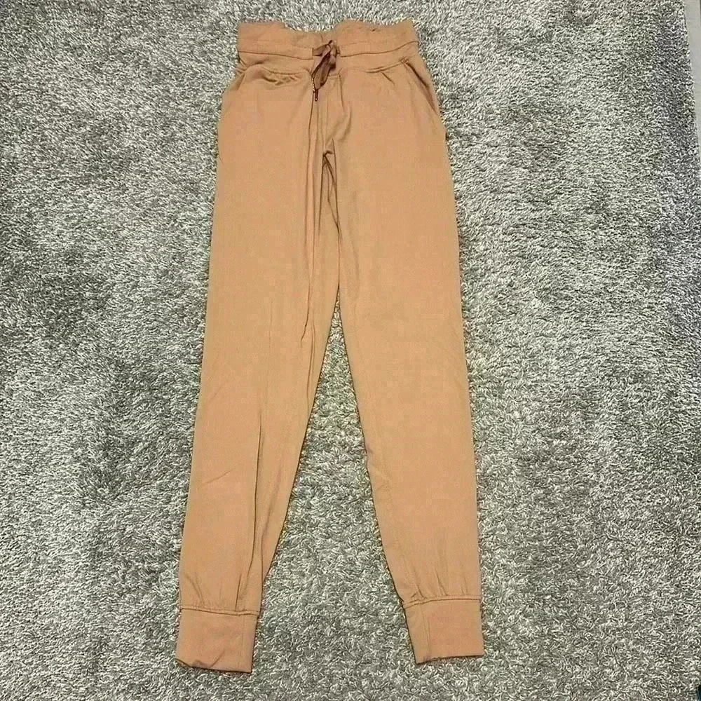 EUC Women’s Zyia Joggers, Camel Color, Size M